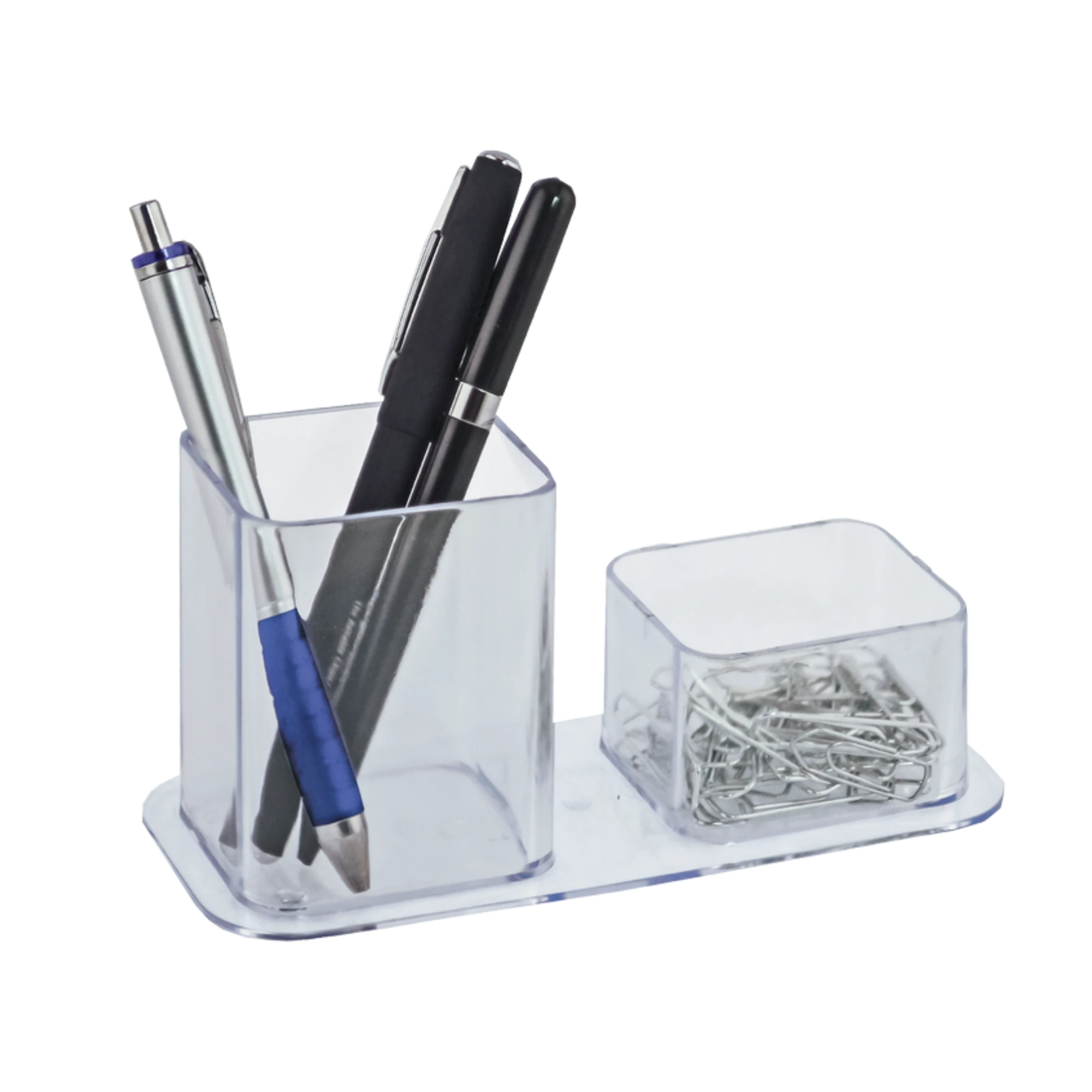 Castro Naves - PORTA CANETAS E CLIPS DELLOCOLOR CRISTAL - 12355 01