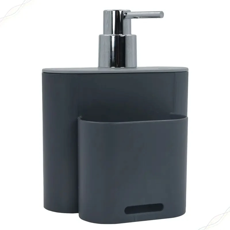 Castro Naves - PORTA DETERGENTE E ESPONJA 500ML FLAT PRETO - 15999 01