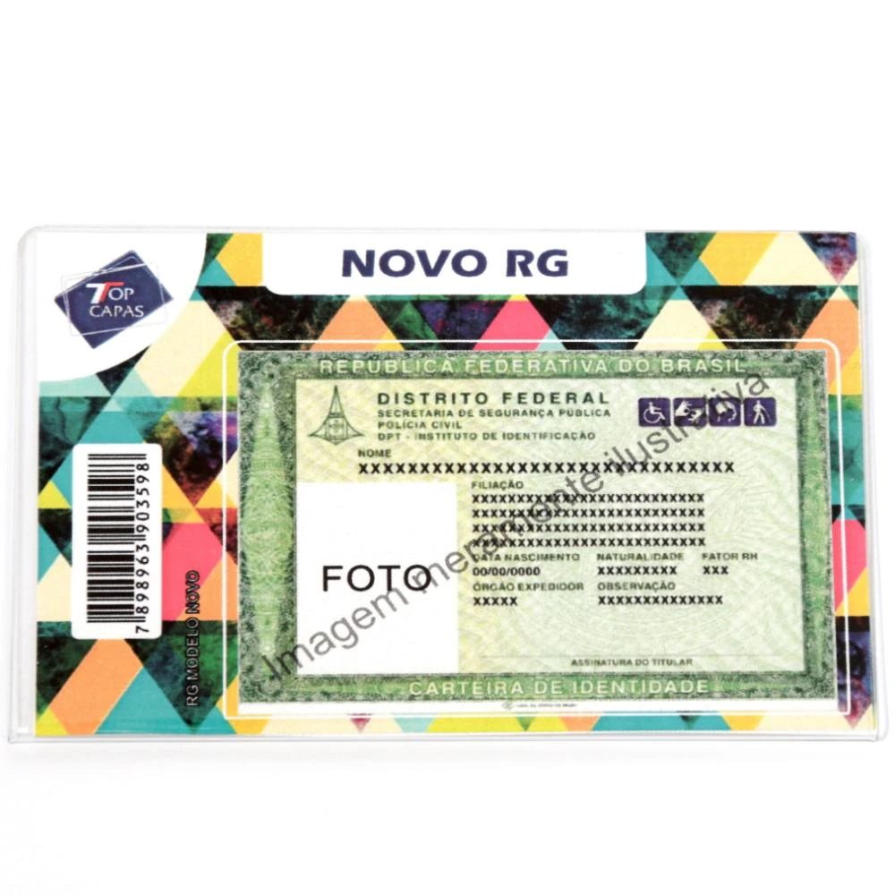 Castro Naves - PORTA DOCUMENTOS TR RG 2024 10X6,7CM - 9504 01