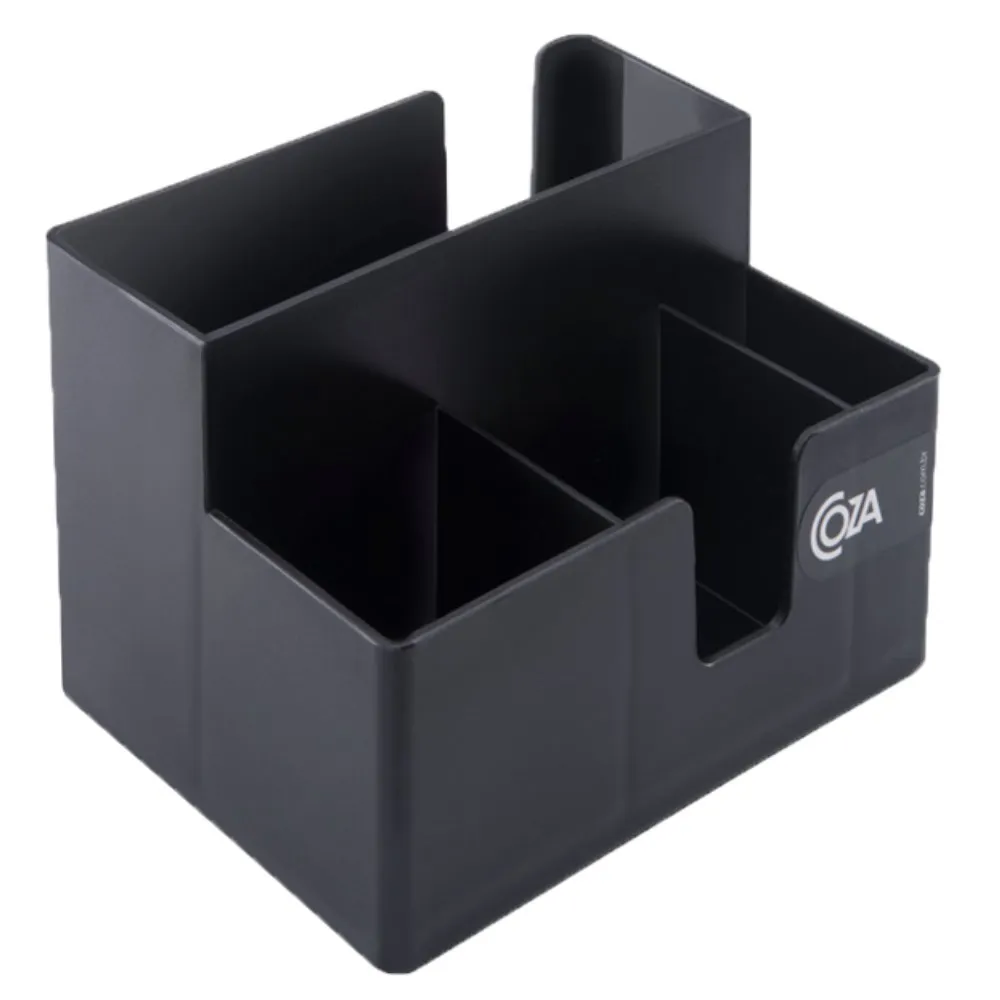 Castro Naves - PORTA GUARDANAPOS E SACHES PP PRETO UNO - 10613 01