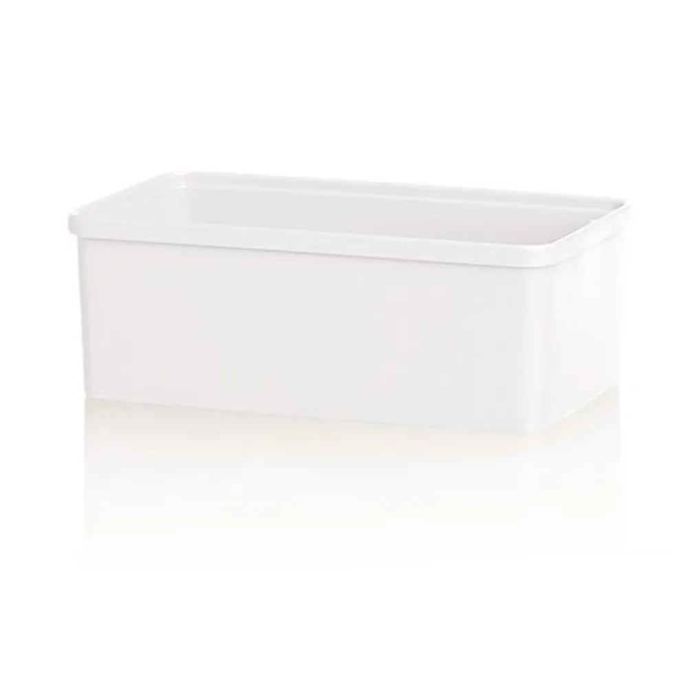 Porta Sachê Bistrô 22x7,5x6cm Branco sem Tampa OU