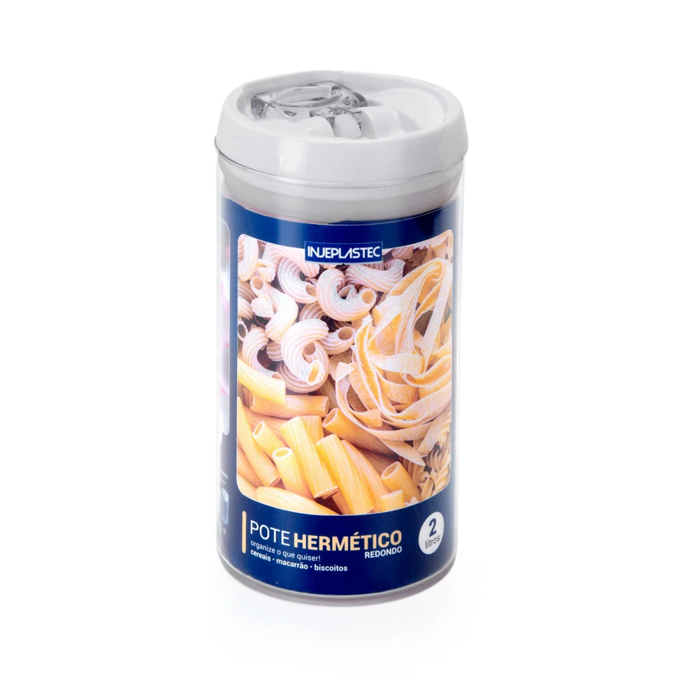 Castro Naves - POTE HERMETICO PP CRISTAL RD GRANDE 2 L - 12611 01