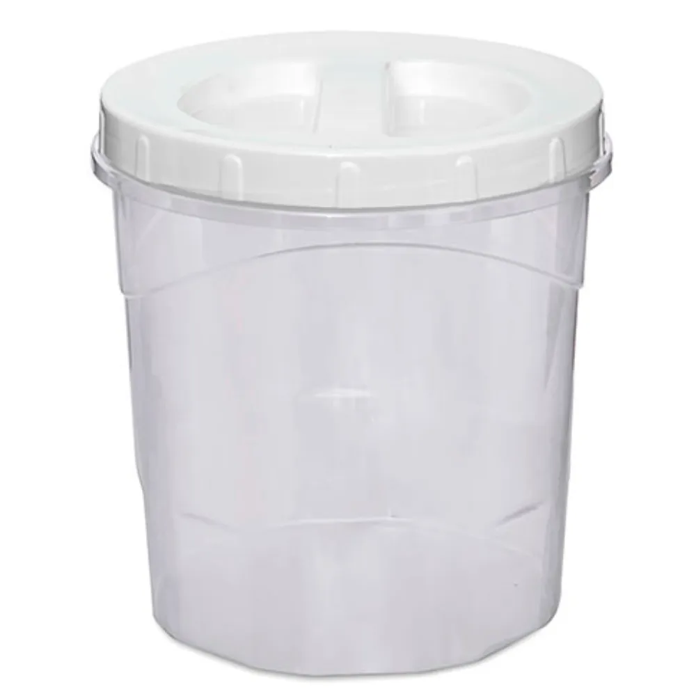 Castro Naves - POTE PLAST. CR 4,5L COM TAMPA BRANCA - 106744 01