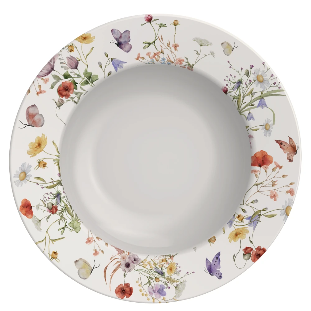 Castro Naves - PRATO PORCELANA DC ANA CLARA FUNDO 23CM - 8816 01