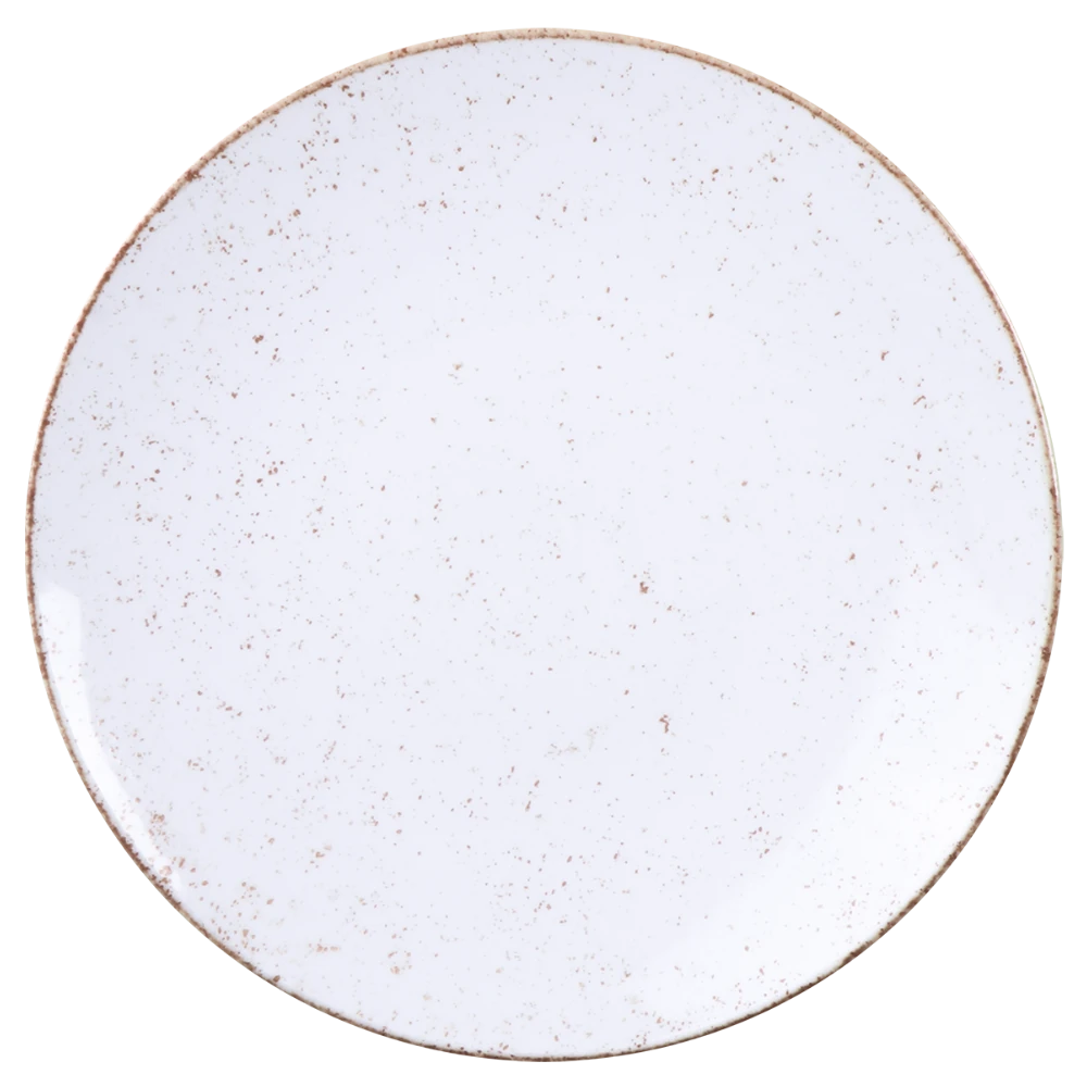 Castro Naves - PRATO PORCELANA DC RUSTICO SOBREMESA 21CM  - 9896 01