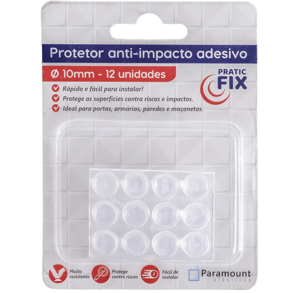 Castro Naves - PROTETOR ANTI-IMPACTO ADESIVO 10mm C/12 - 105803 01