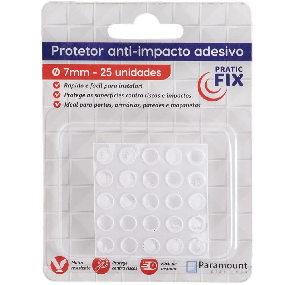 Castro Naves - PROTETOR ANTI-IMPACTO ADESIVO 7mm C/25 - 105804 01