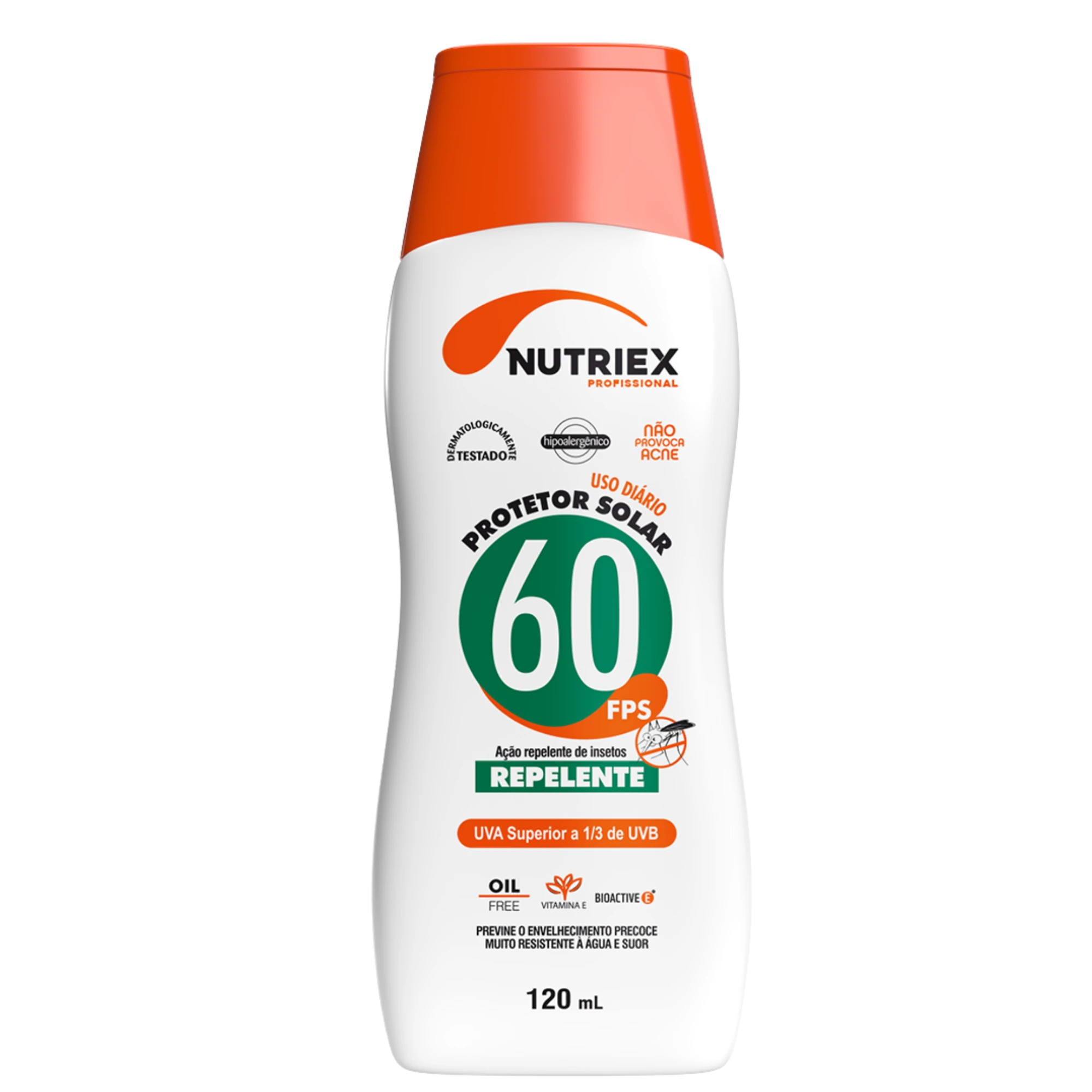 Castro Naves - PROTETOR SOLAR REPELENTE FPS 60 PROF. 120ml - 14448 01