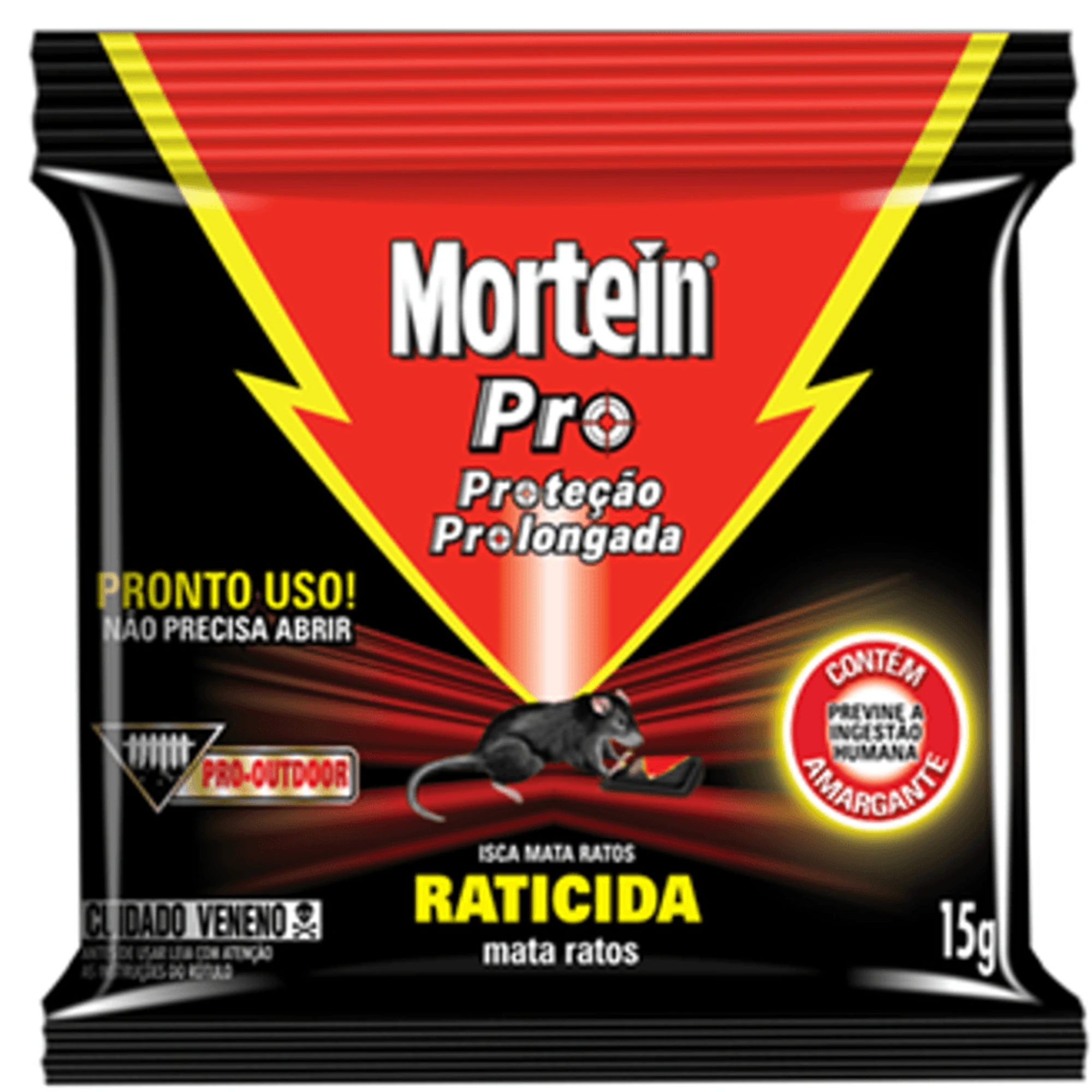 Castro Naves - RATICIDA MORTEIN ISCA MATA RATOS 15G - 9243 01