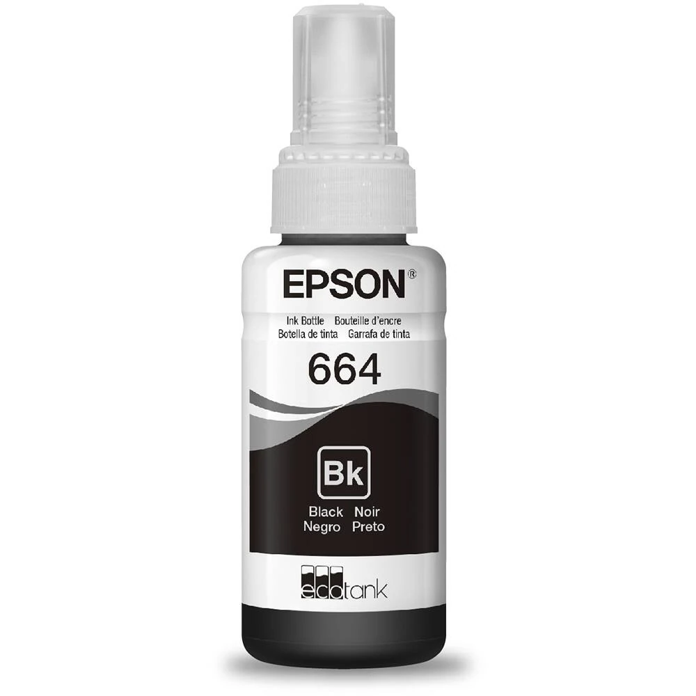 Castro Naves - REFIL PARA ECOTANK PRETO T664120AL 70ML - 90795 01
