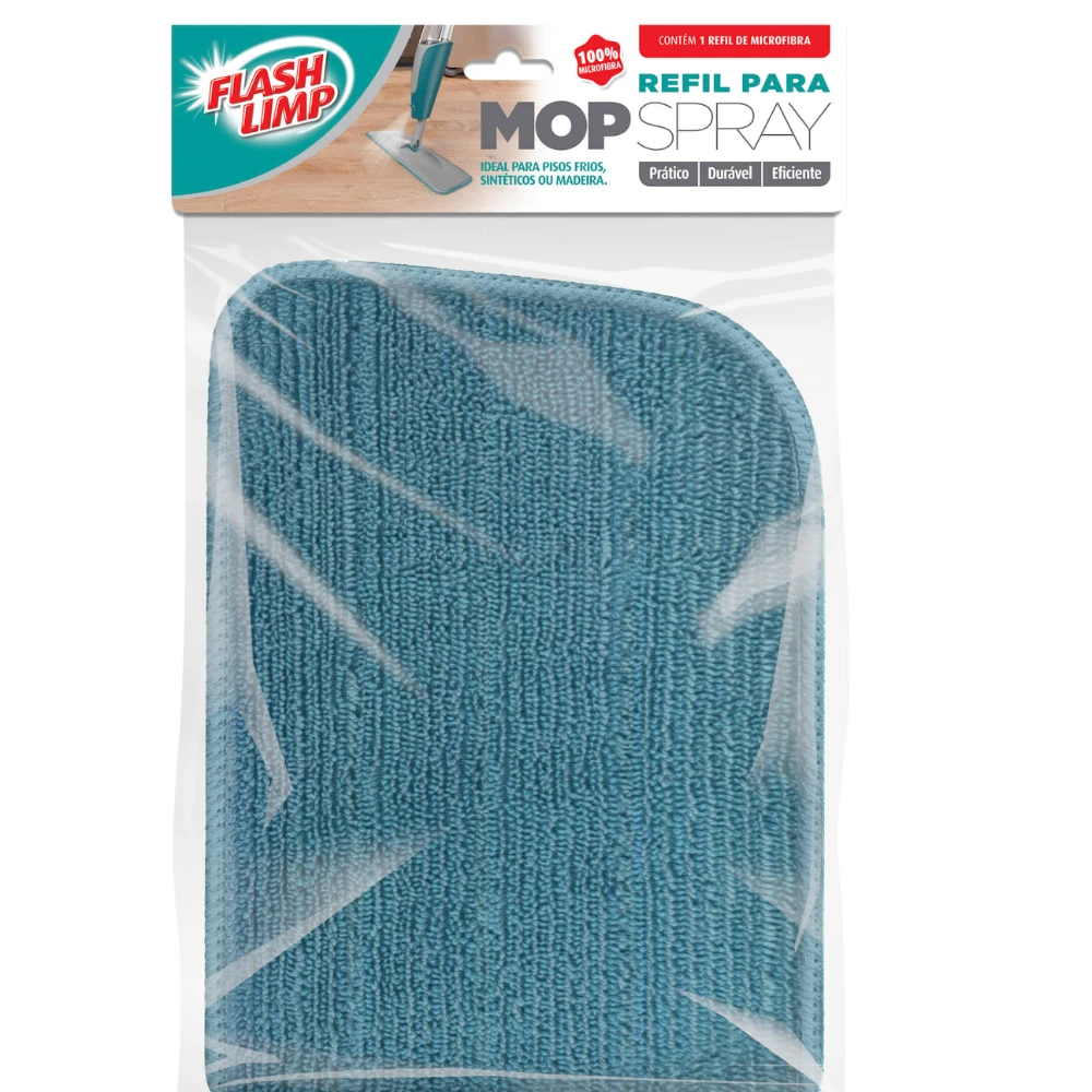Castro Naves - REFIL MICROFIBRA 27CM AZ PARA MOP SPRAY 15862 - 15871 01