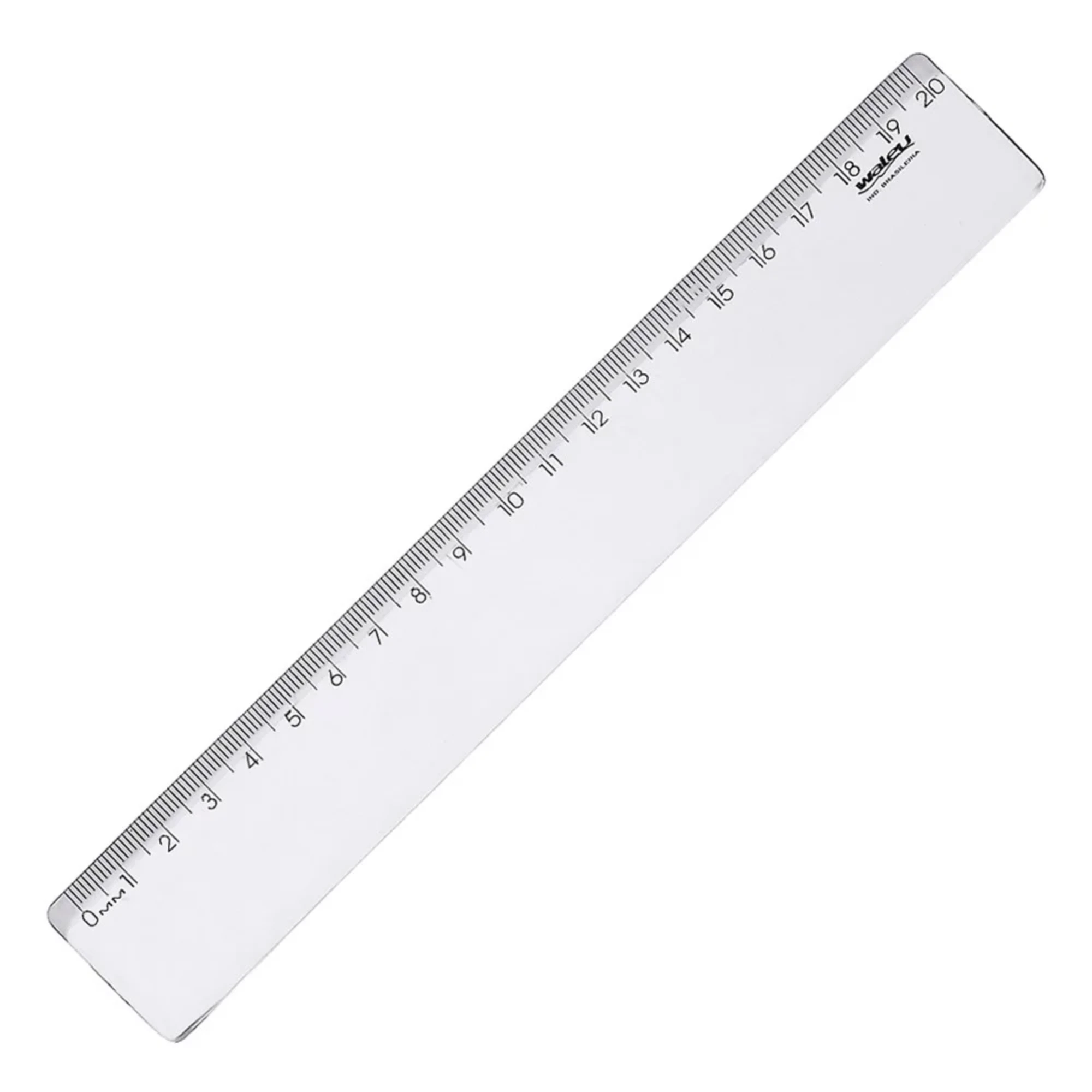Castro Naves - REGUA 20CM CRISTAL NEW LINE - 14598 01