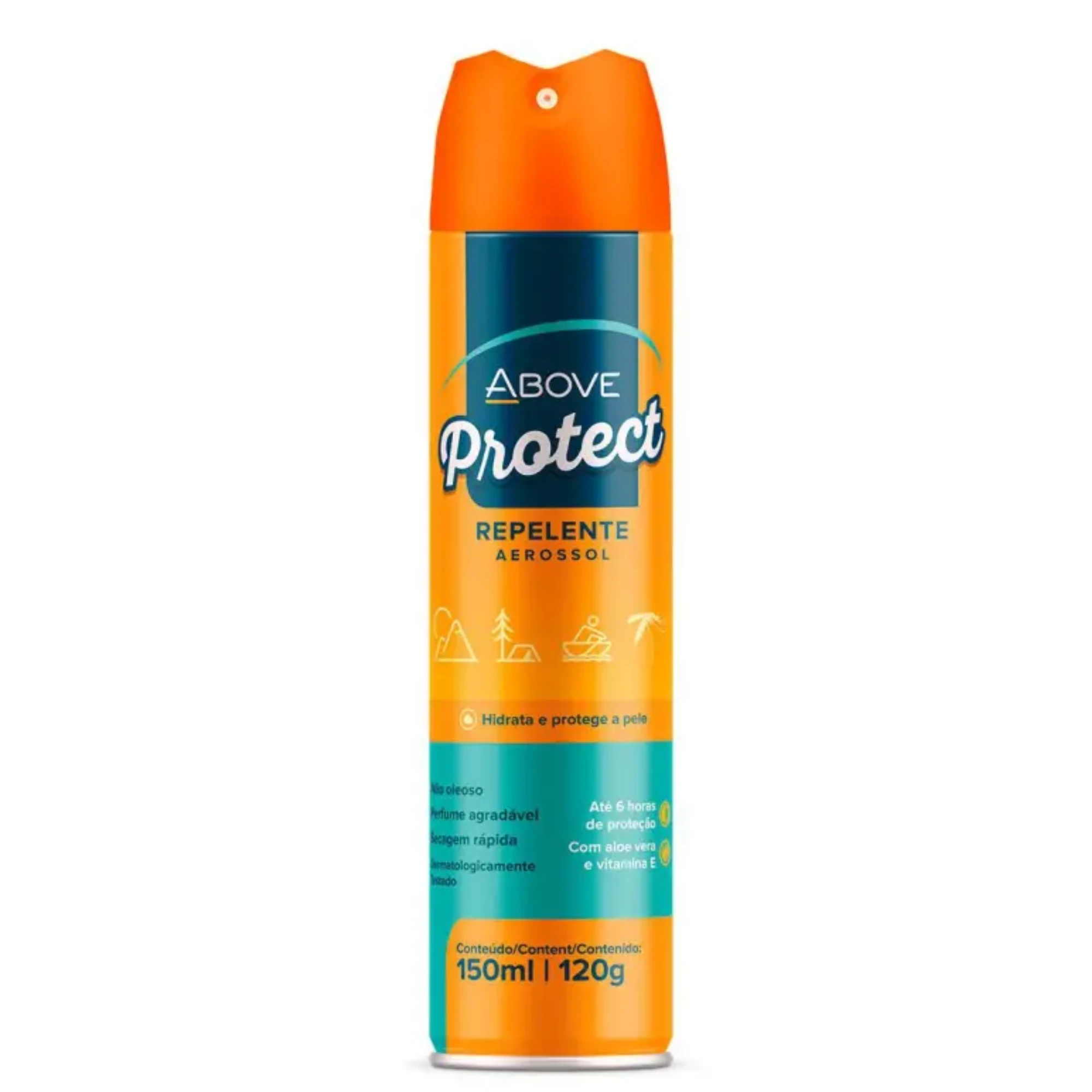 Castro Naves - REPELENTE DE INSETOS ABOVE AEROSSOL 150ML - 14485 01