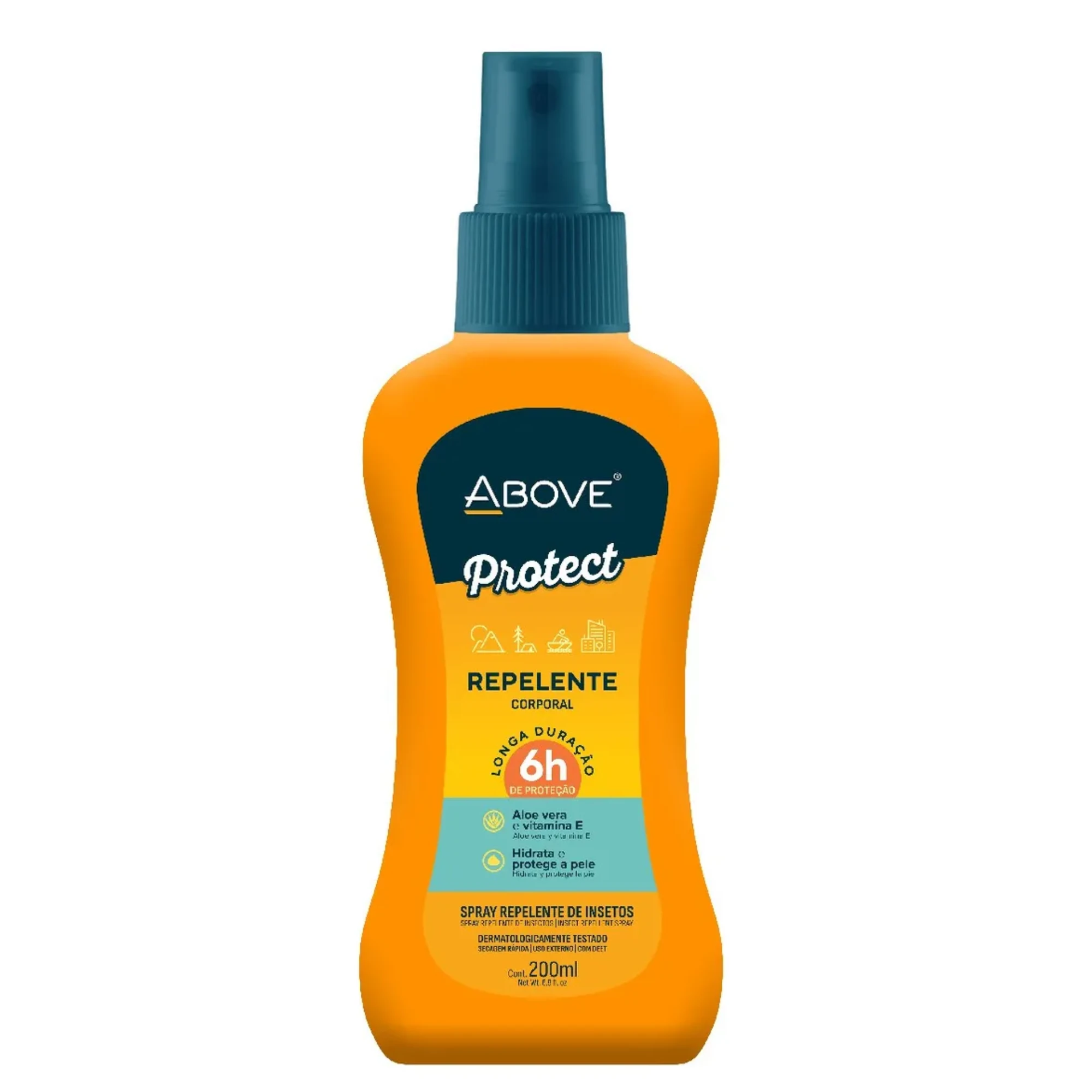 Castro Naves - REPELENTE DE INSETOS CORPORAL SPRAY 200ML - 9473 01