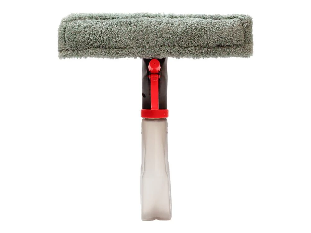 Imagem - Rodo Limpa Vidros Multifuncional com Dispenser 3 em 1 Borrifa, Limpa e Seca Powermaid