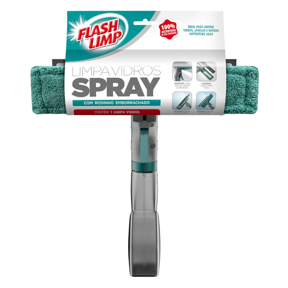 Castro Naves - RODO LIMPA VIDROS SPRAY C/RESERVATORIO - 15840 01