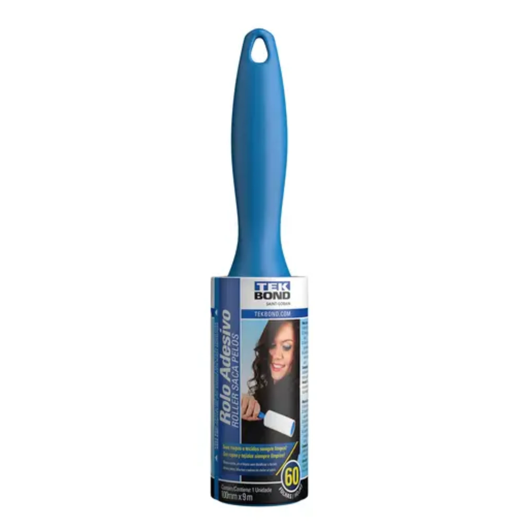 Castro Naves - ROLO ADESIVO TIRA PELOS 60 FLS 100MMX9M - 106039 01