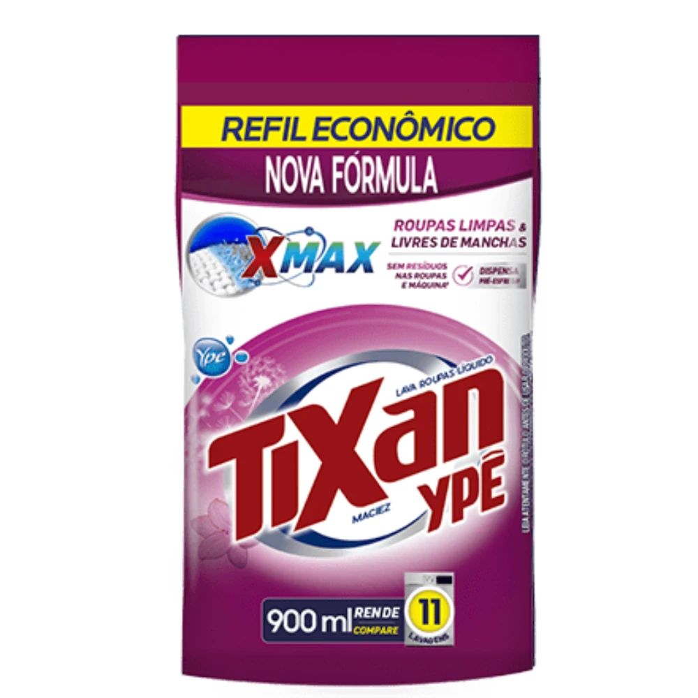Castro Naves - SABAO LIQ. LAVA ROUPAS TIXAN YPE MACIEZ 900ML - 106632 01