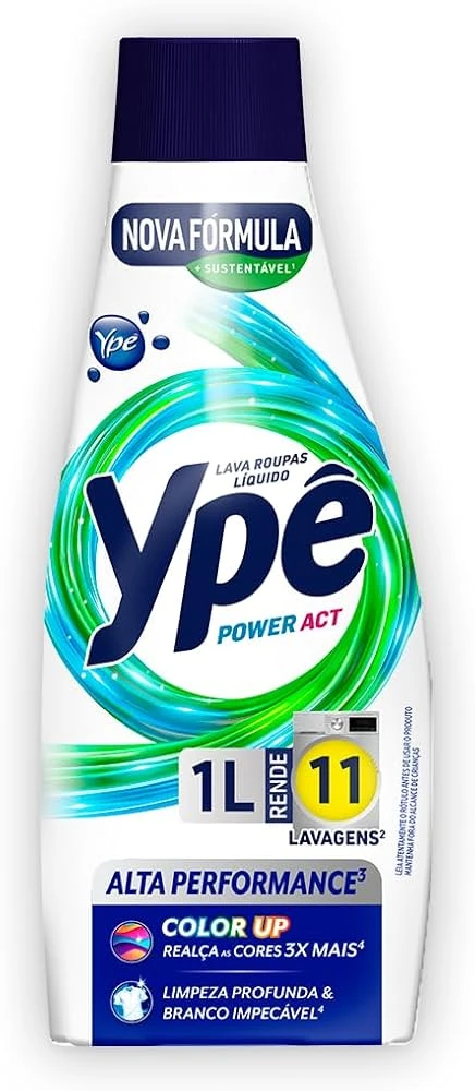Castro Naves - SABAO LIQ. LAVA ROUPAS YPE POWER ACT 1L - 14932 01