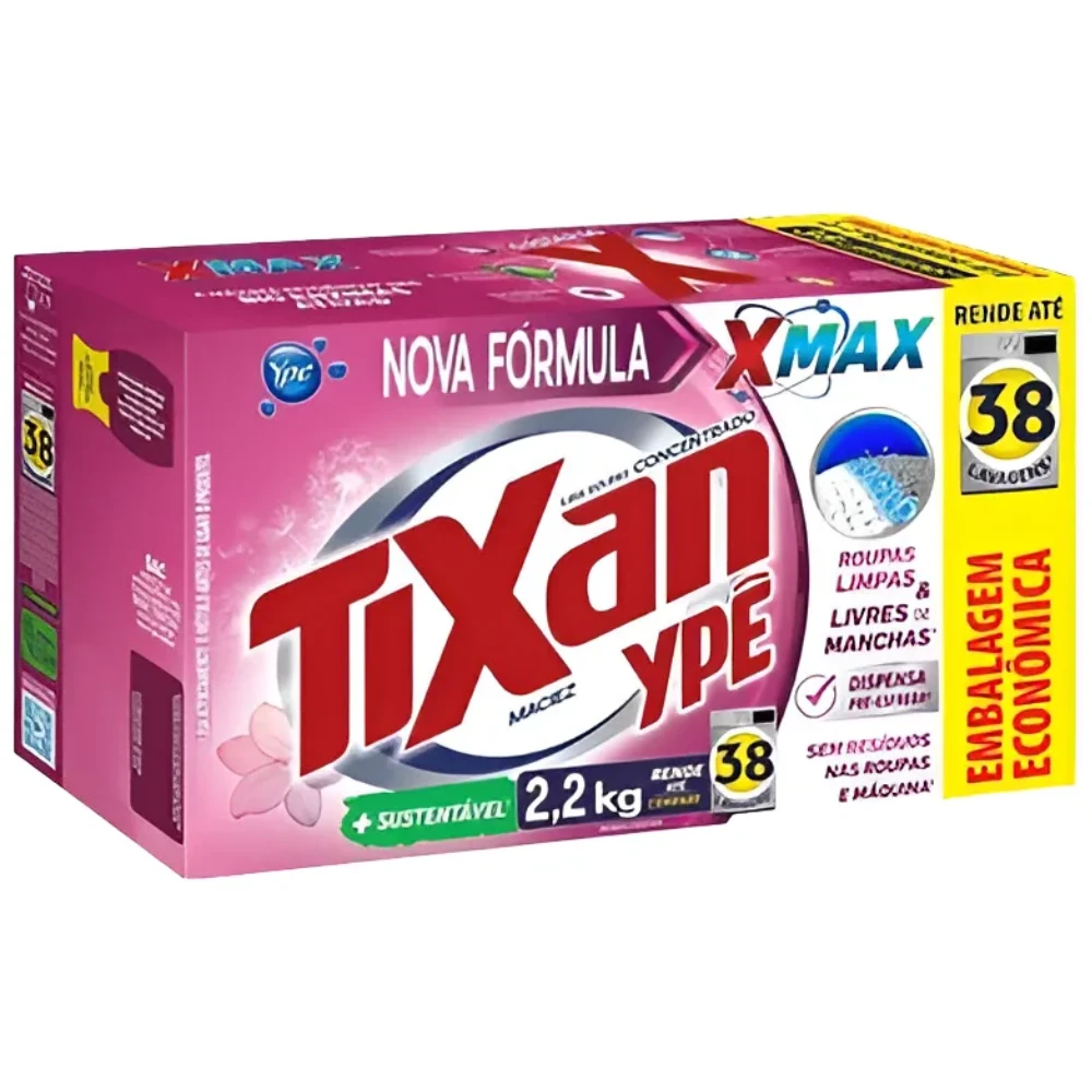 Castro Naves - SABAO EM PO TIXAN YPE MACIEZ CX/ 2,2KG - 106627 01