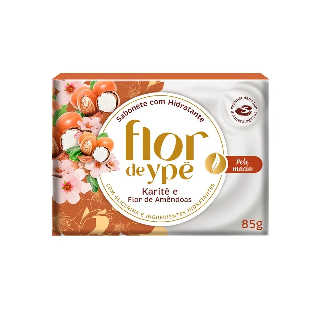 Castro Naves - SABONETE BARRA KARITE E FLOR DE AMENDOAS 85G - 10125 01