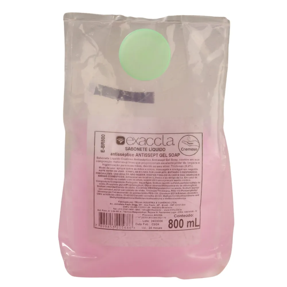 Castro Naves - SABONETE LIQ ANTISSEPTICO 800ML - 15022 01