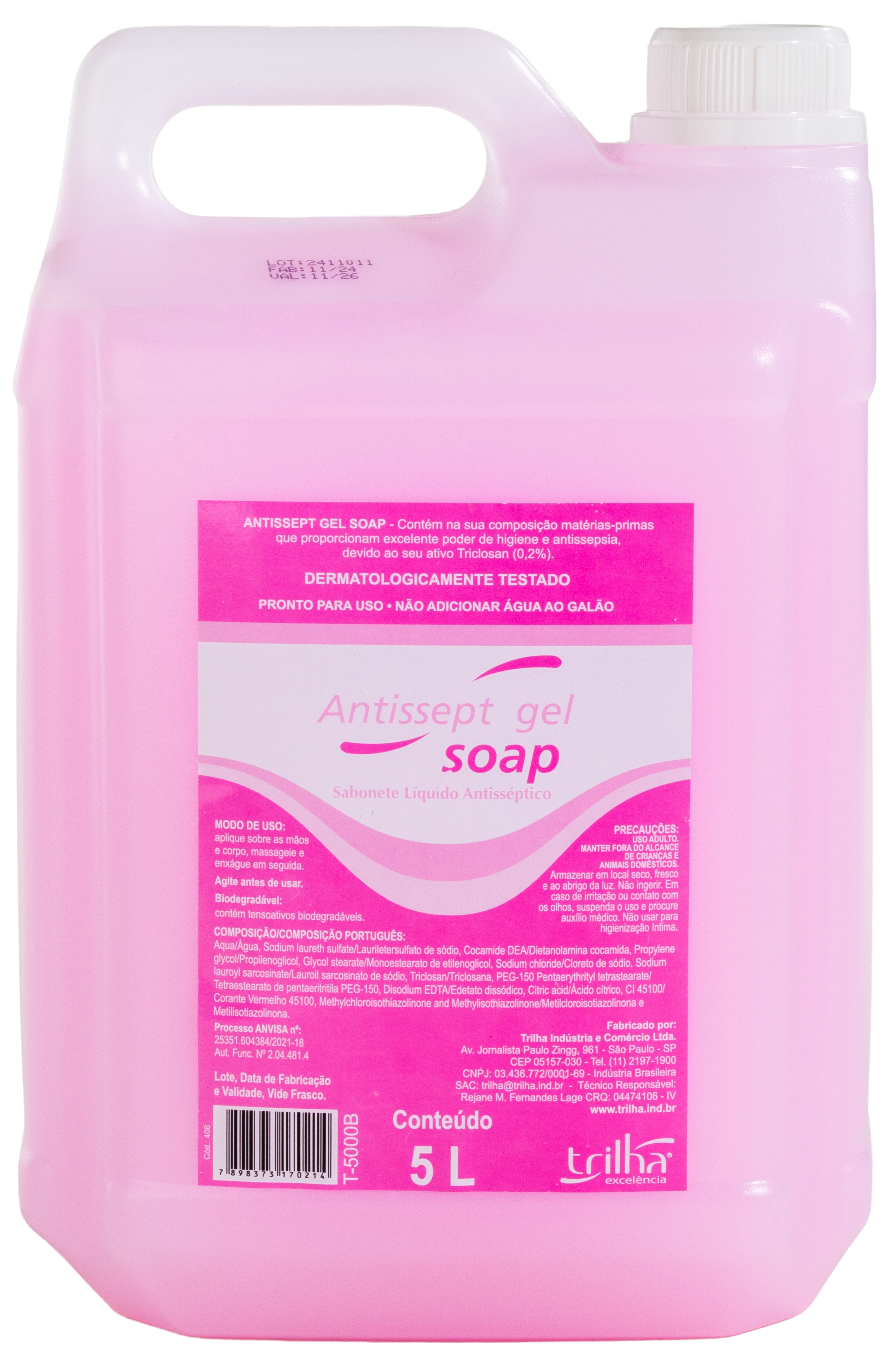 Castro Naves - SABONETE LIQ BACTERICIDA GL/5L - 1465 01