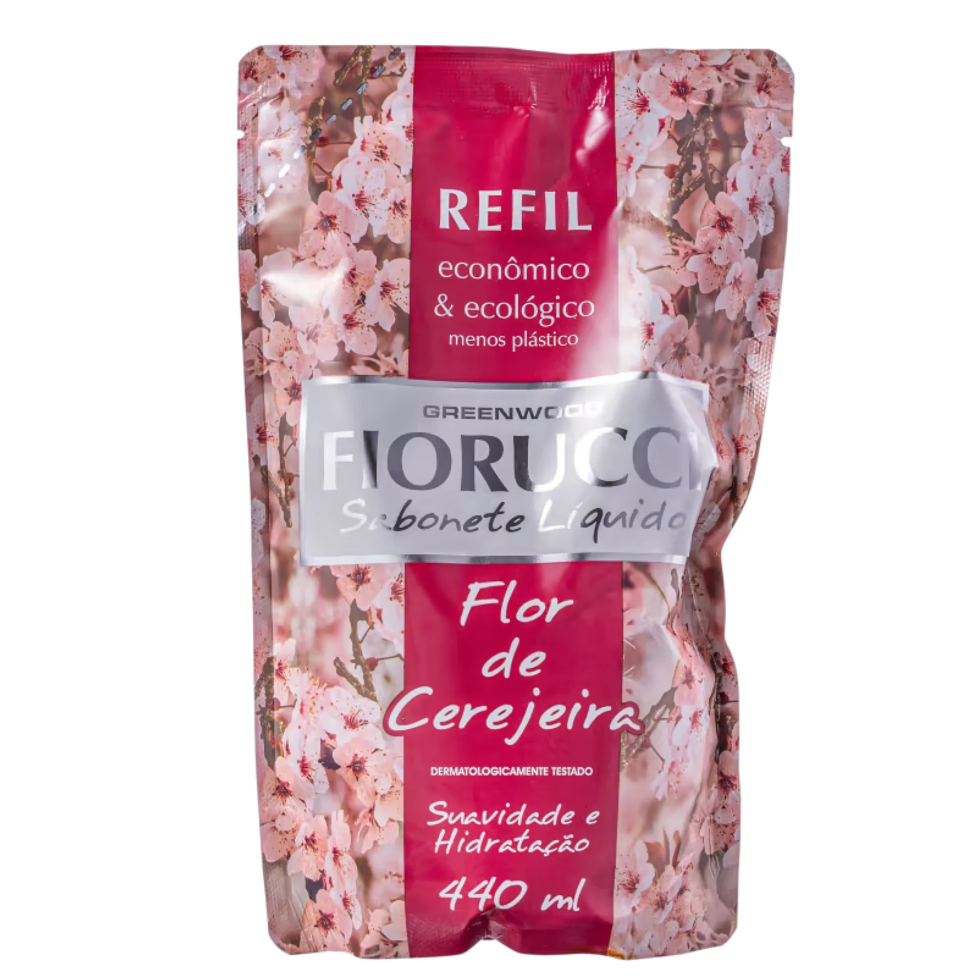 Castro Naves - SABONETE LIQ FLOR DE CEREJEIRA REFIL 440ML - 15161 01