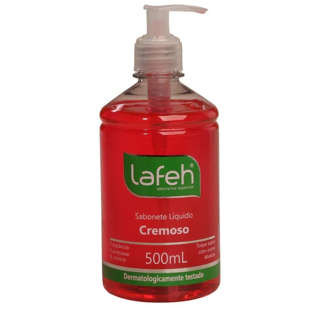 Castro Naves - SABONETE LIQ FRAMBOESA E AMORA LAFEH 500ML - 9911 01