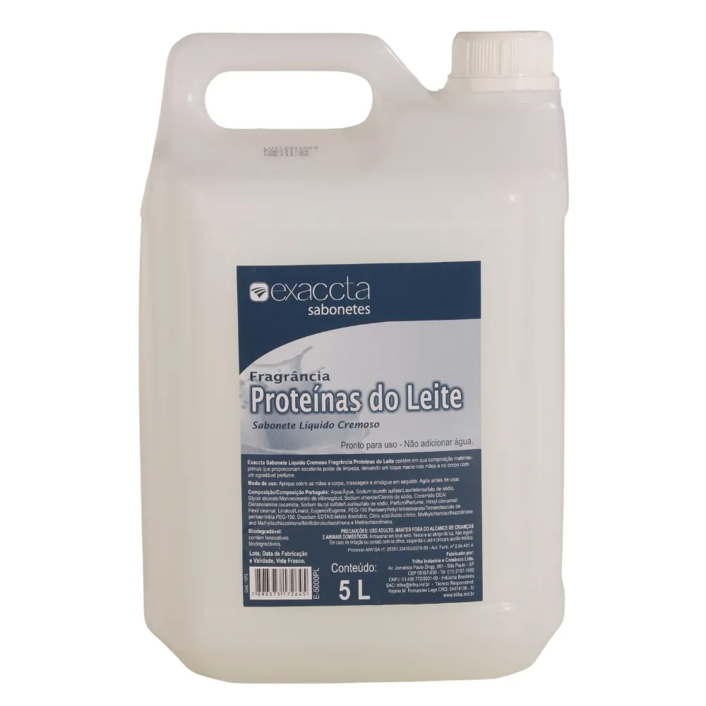 Castro Naves - SABONETE LIQ PROTEINAS LEITE GL/5L - 69005 01