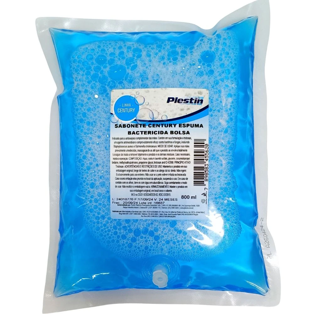 Castro Naves - SABONETE SPRAY BACTERICIDA REFIL 800ML - 9094 01