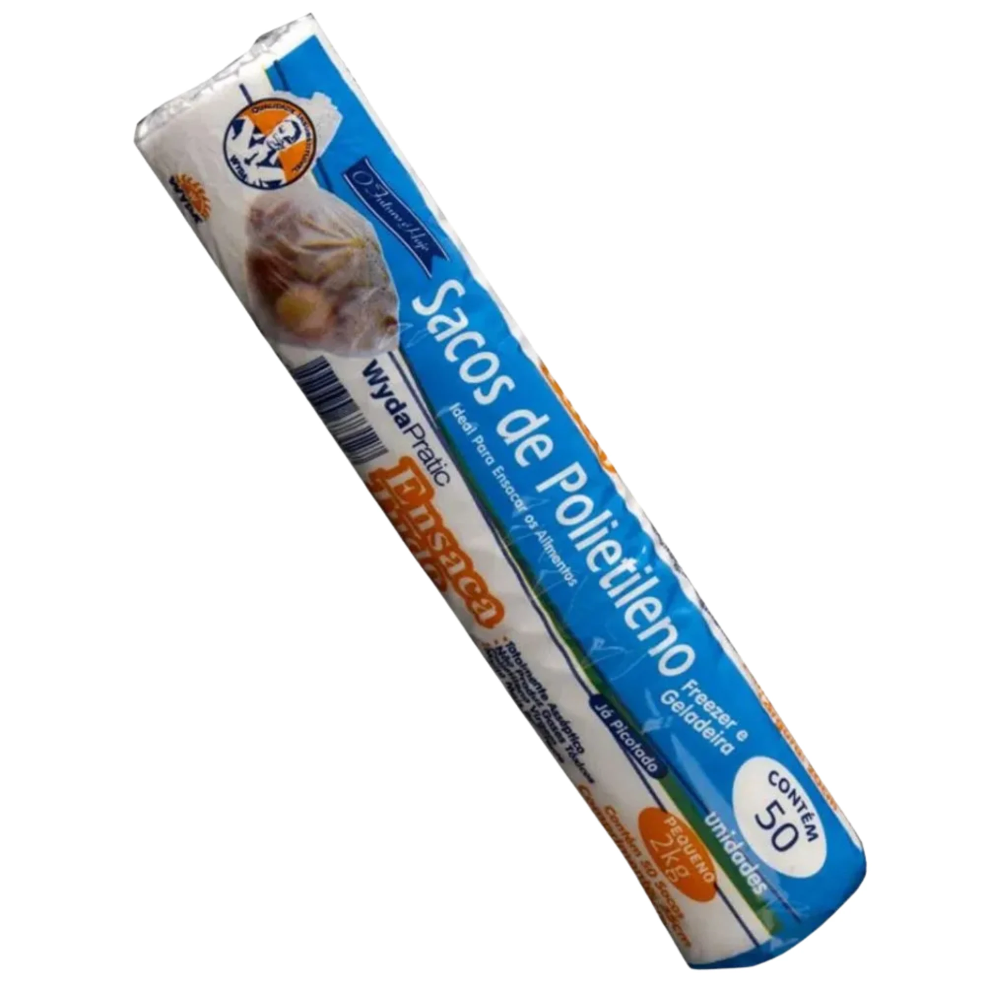 Castro Naves - SACO PLASTICO POLIETILENO 2KG C/50 - 72066 01