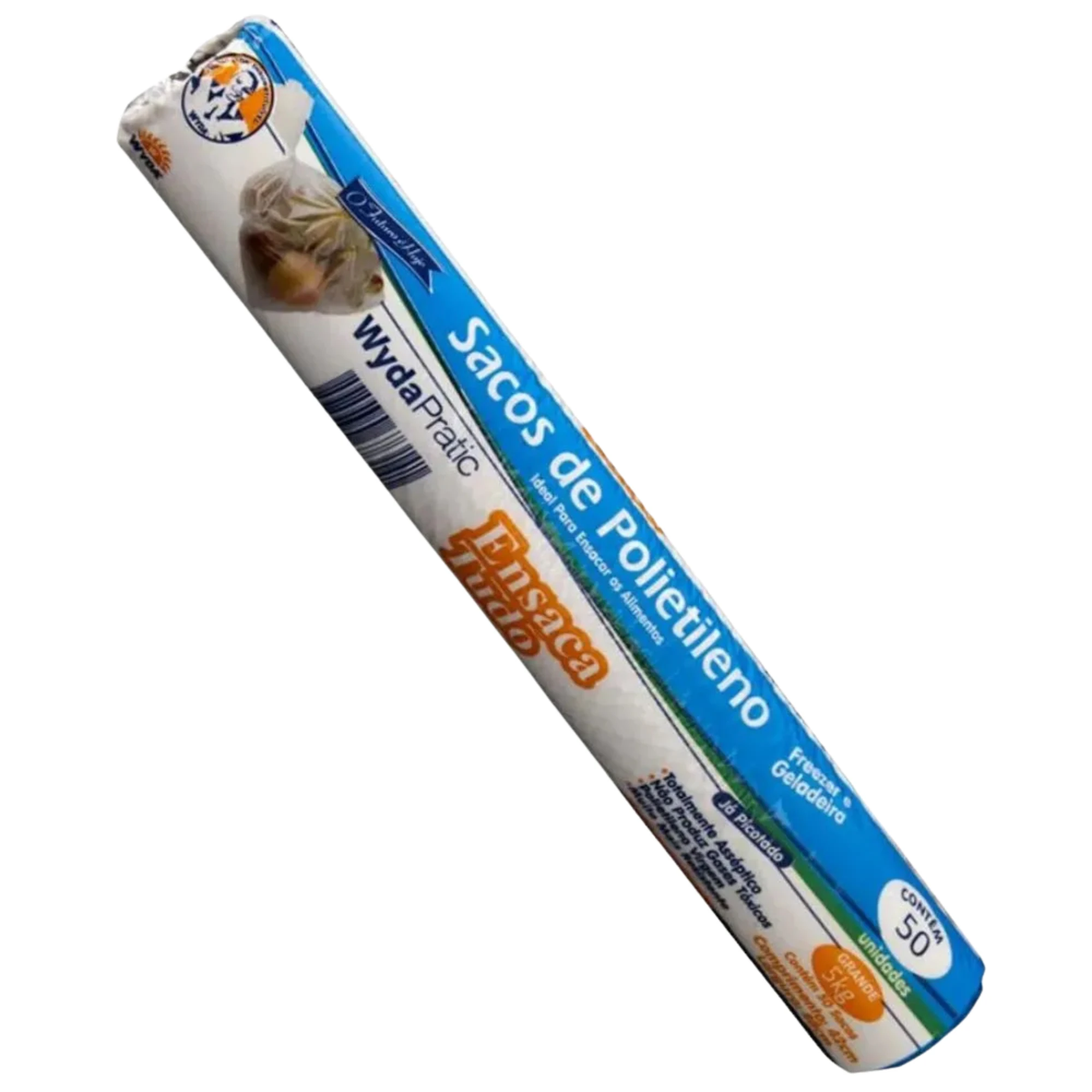 Castro Naves - SACO PLASTICO POLIETILENO 5KG C/50 - 72090 01