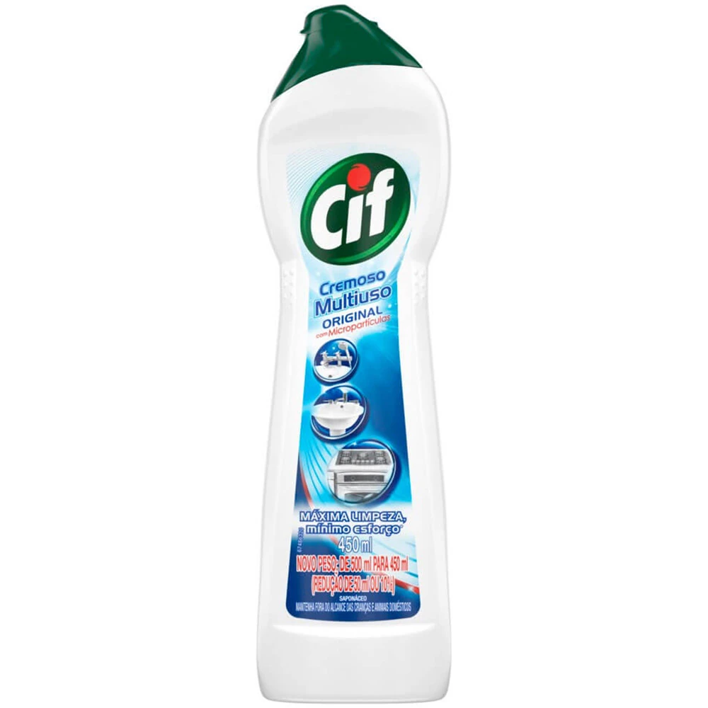 Castro Naves - SAPONACEO CREMOSO CIF ORIGINAL 450ML - 9286 01