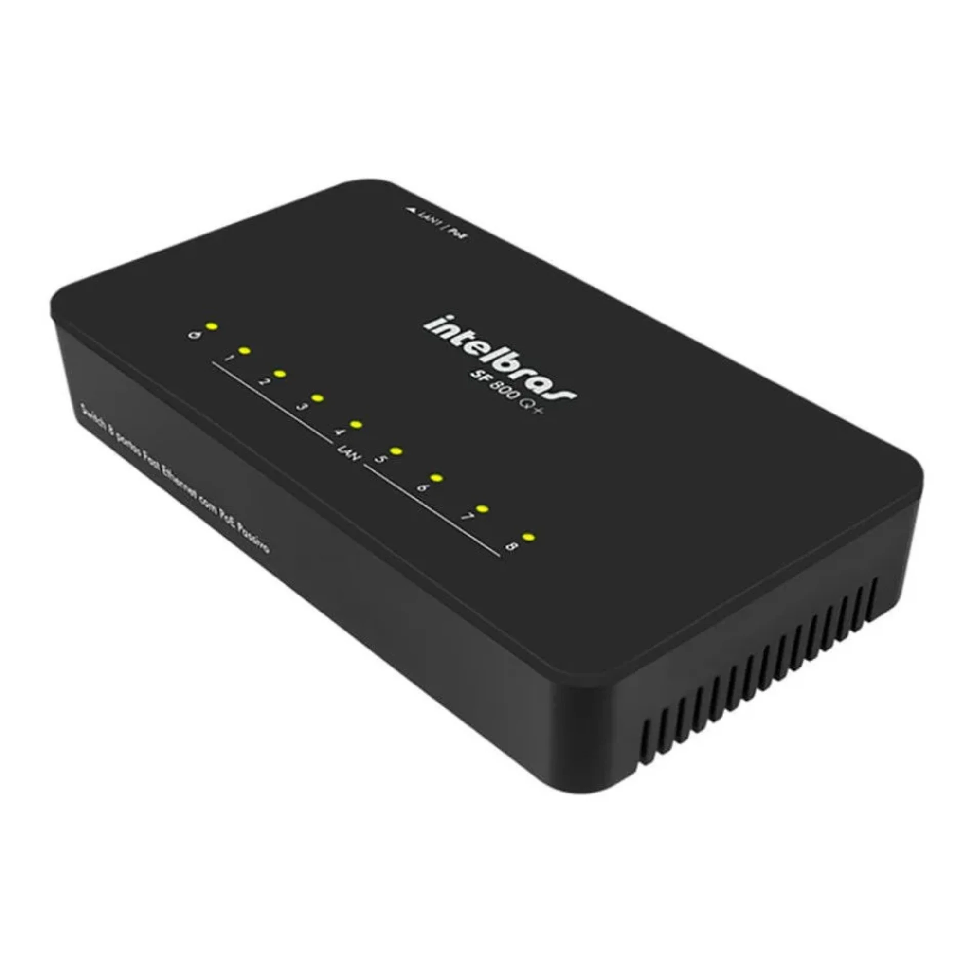 Switch Intelbras 8 Portas Fast Ethernet 10/100 Mbps SF 800 Q+