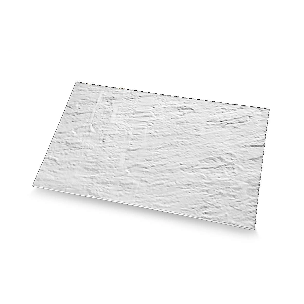 Imagem - Tábua Melamina Retangular Stone Branco Haus 32,5x26,5x1cm Dt04010