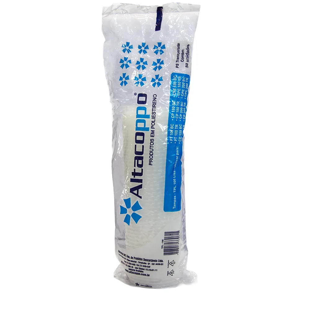 Castro Naves - TAMPA DESC. PARA POTE 100ML PP TR PT/100 - 10179 01