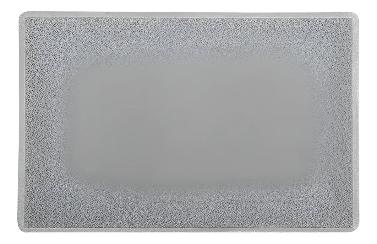 Castro Naves - TAPETE VINIL ANTID. 60x40CM SILVER CINZA - 13780 01