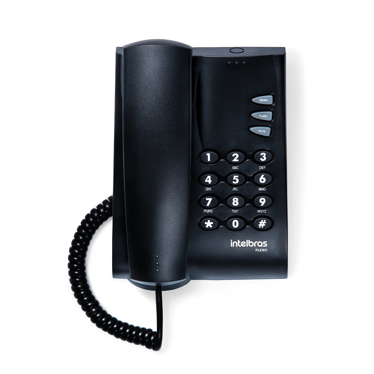 Castro Naves - TELEFONE COM FIO PLENO PRETO SEM CHAVE - 48710 01