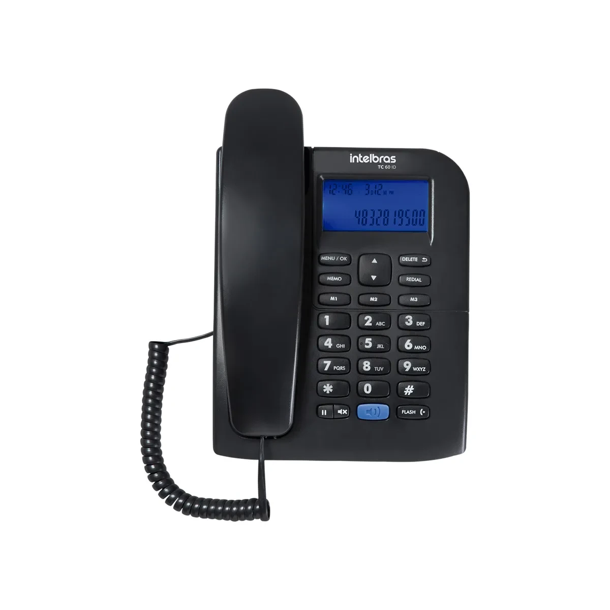Castro Naves - TELEFONE COM FIO TC 60 ID PRETO - 61994 01