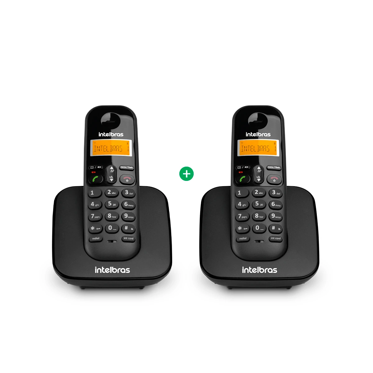 Castro Naves - TELEFONE SEM FIO TS 3112 PRETO KIT TEL.+RAMAL - 106268 01